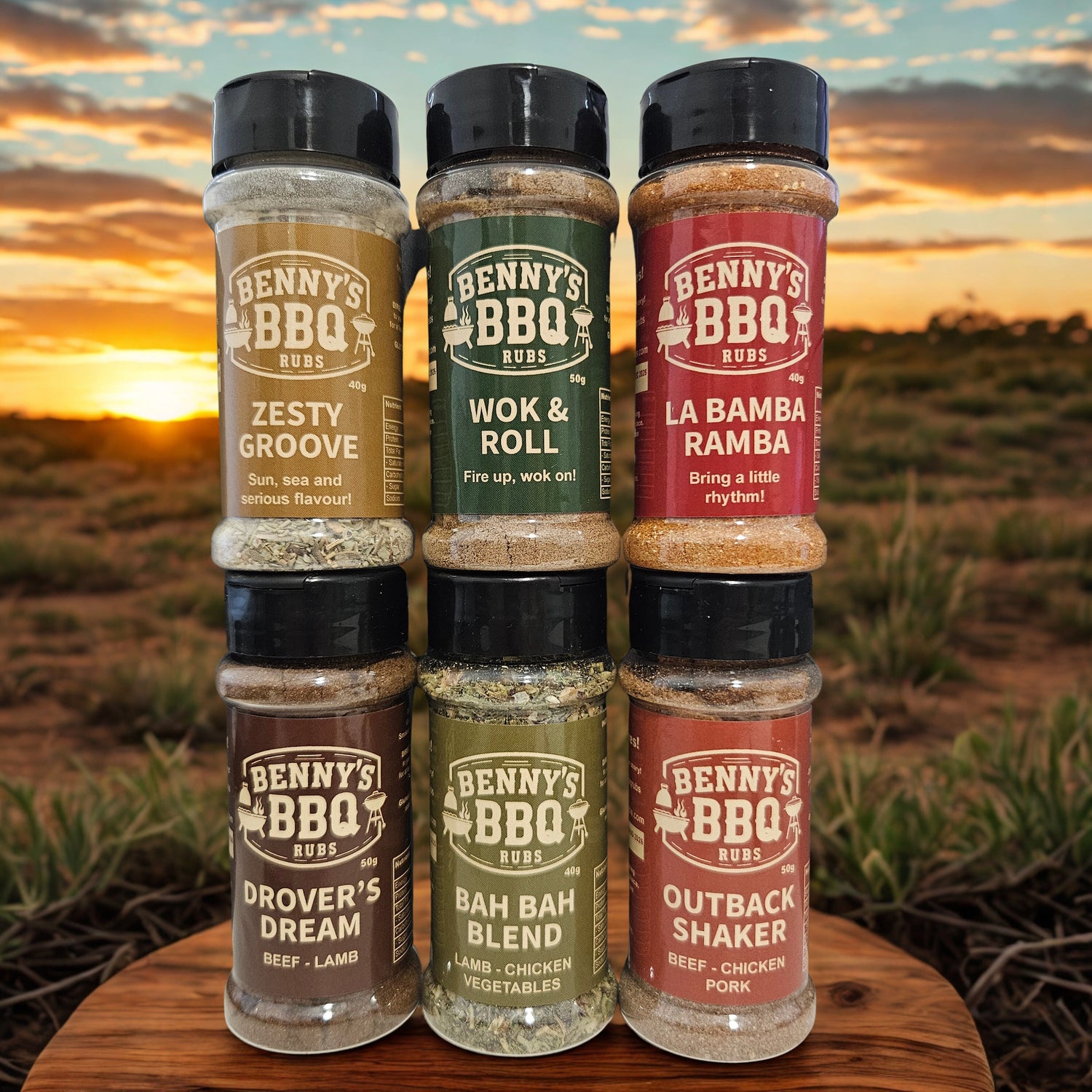 Benny's Mini BBQ Rubs