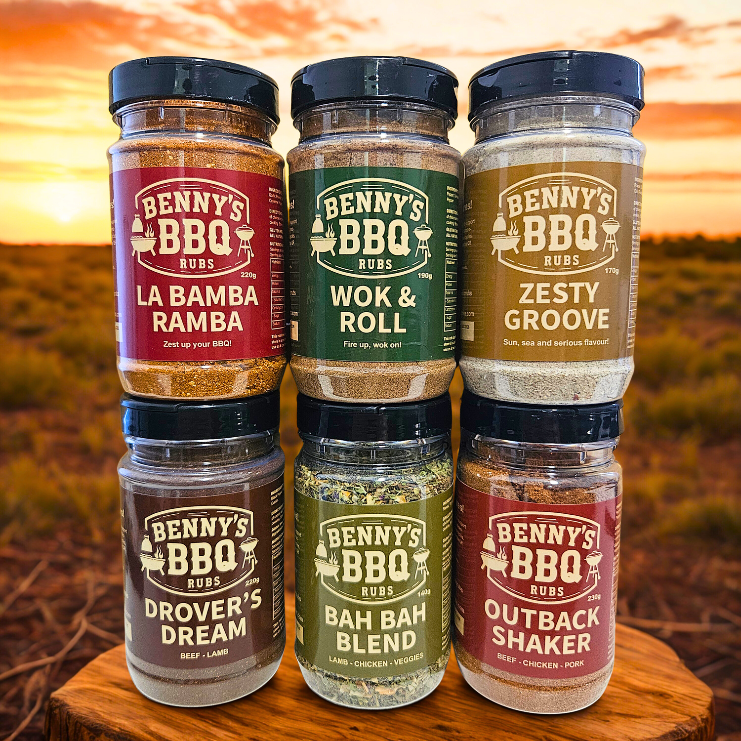 Benny's Regular BBQ Rubs